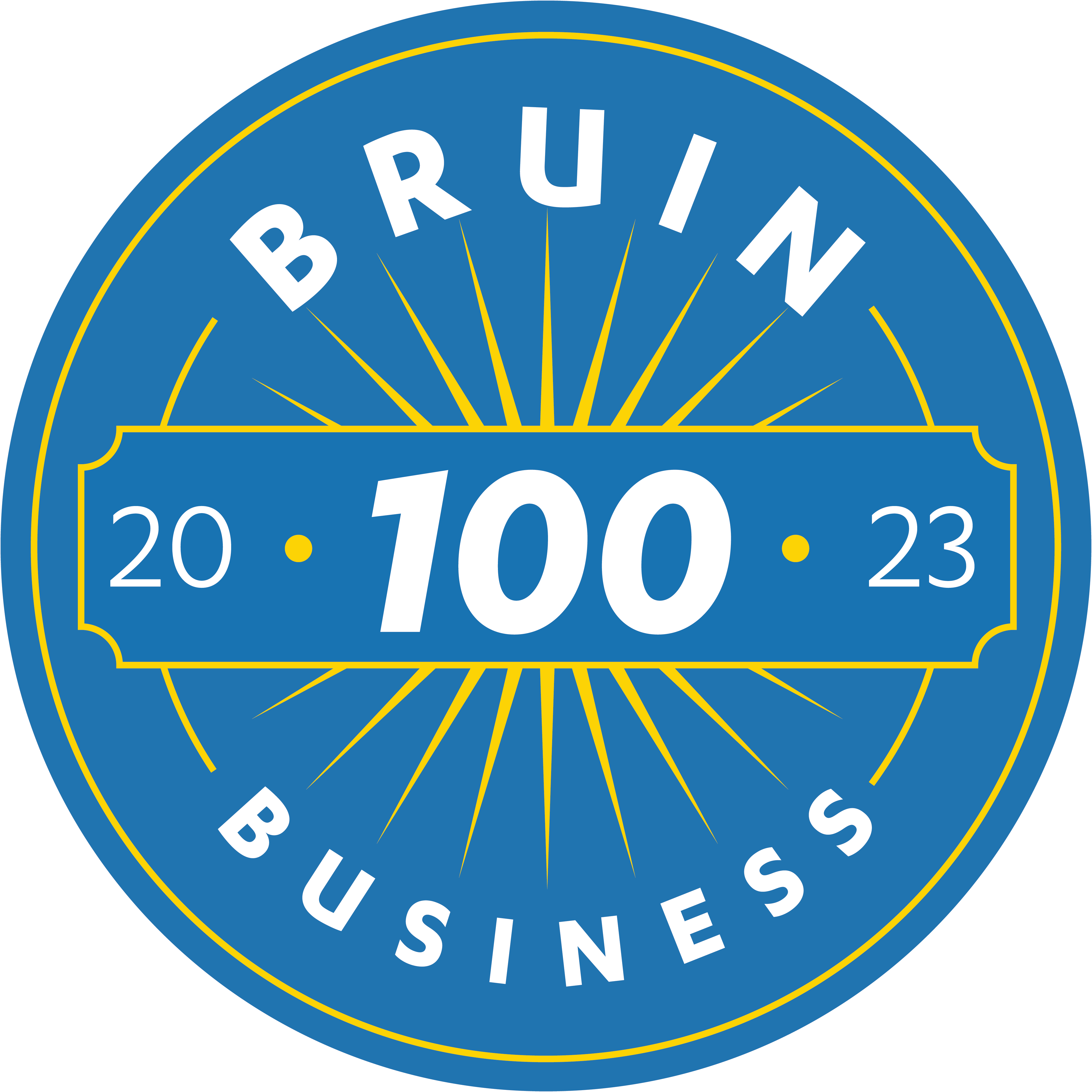 2023 Bruin Business 100 Logo